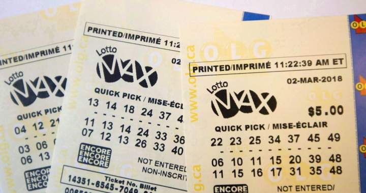 Lotto Max jackpot climbs to $80M ahead of Thanksgiving holiday