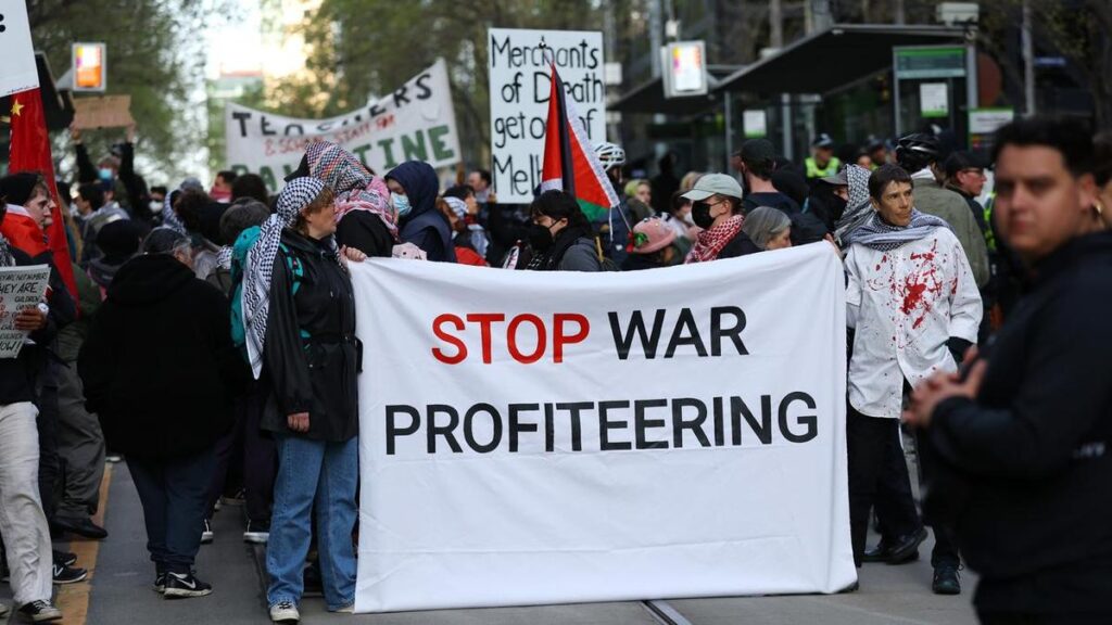 Large protest expected at controversial weapons expo