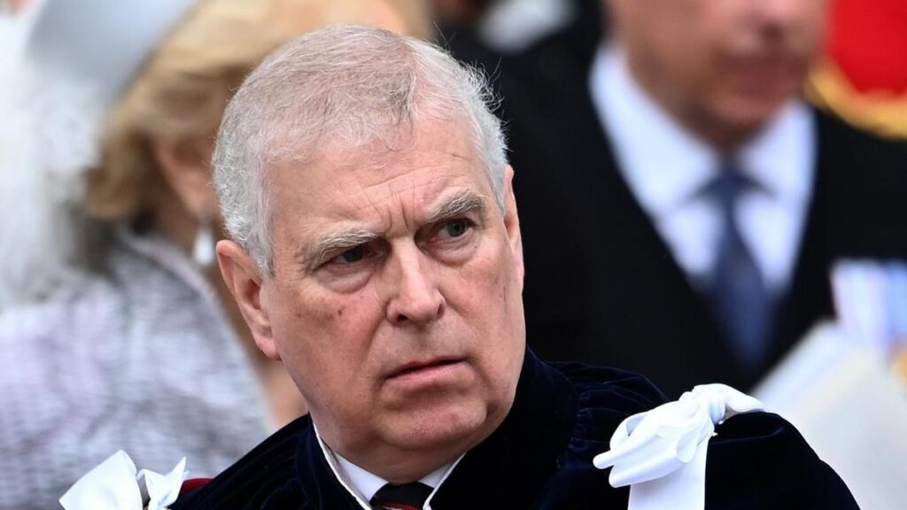 Andrew accuses UK police of 'taking personal items'