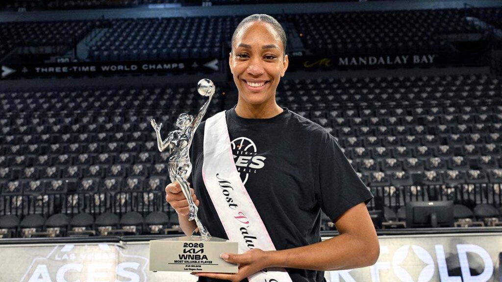 A’ja Wilson wins record fifth MVP as first three-peat in WNBA history strengthens all-time greatness case