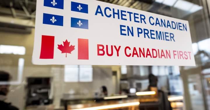 ‘Buy Canadian’ movement just as strong 19 months since trade war began: poll – National