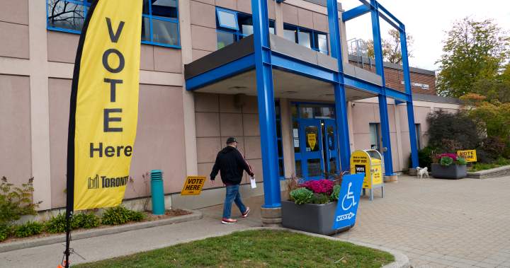 Toronto advance voting has begun. What you should know – Toronto