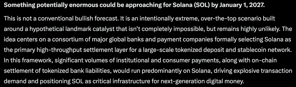 Anthropic’s Claude AI Predicts a Huge Move for Solana by 2027
