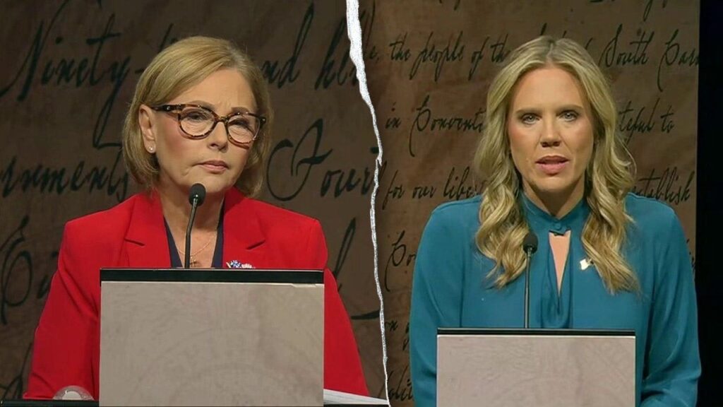 Sen Darline Graham spars with Dem challenger Annie Andrews at debate
