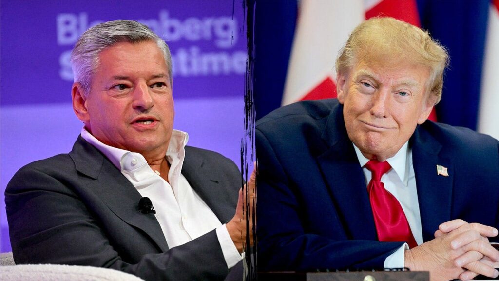 Netflix co-CEO Ted Sarandos admits Trump is helpful for Hollywood