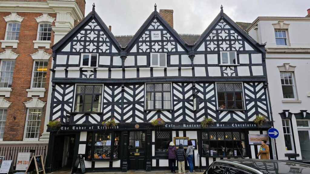 Lichfield tea towel
