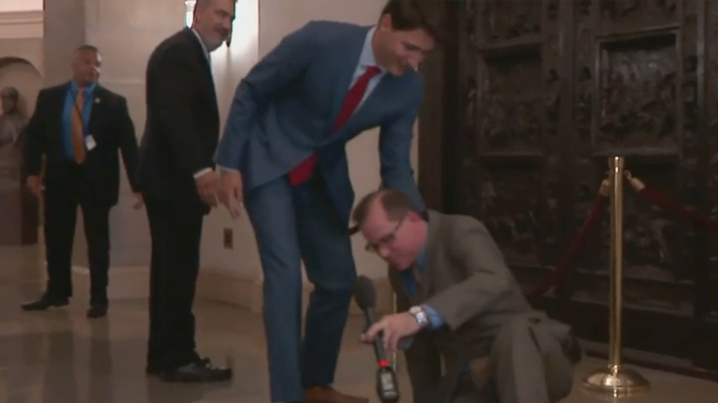 Chad Pergram explains his Capitol fall