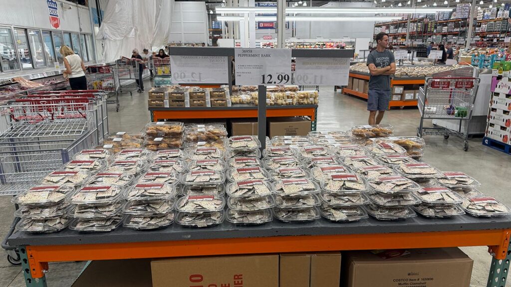 Kirkland Signature Peppermint Bark returns to Costco shelves at cheaper price