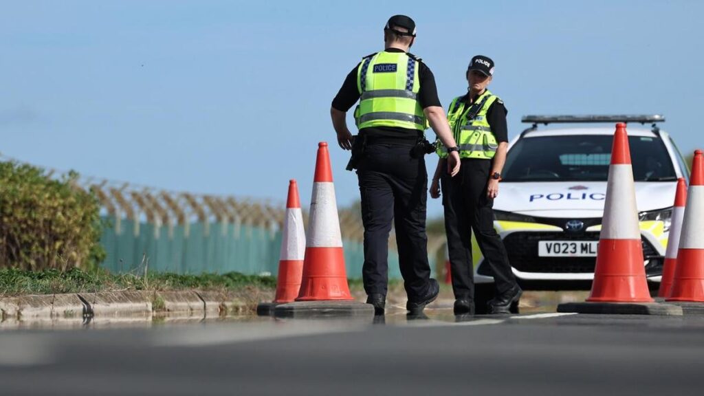 UK man bailed after arrest over air base incident