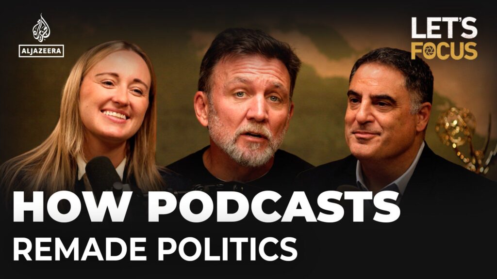 How podcasts became political powerhouses | US Midterm Elections 2026
