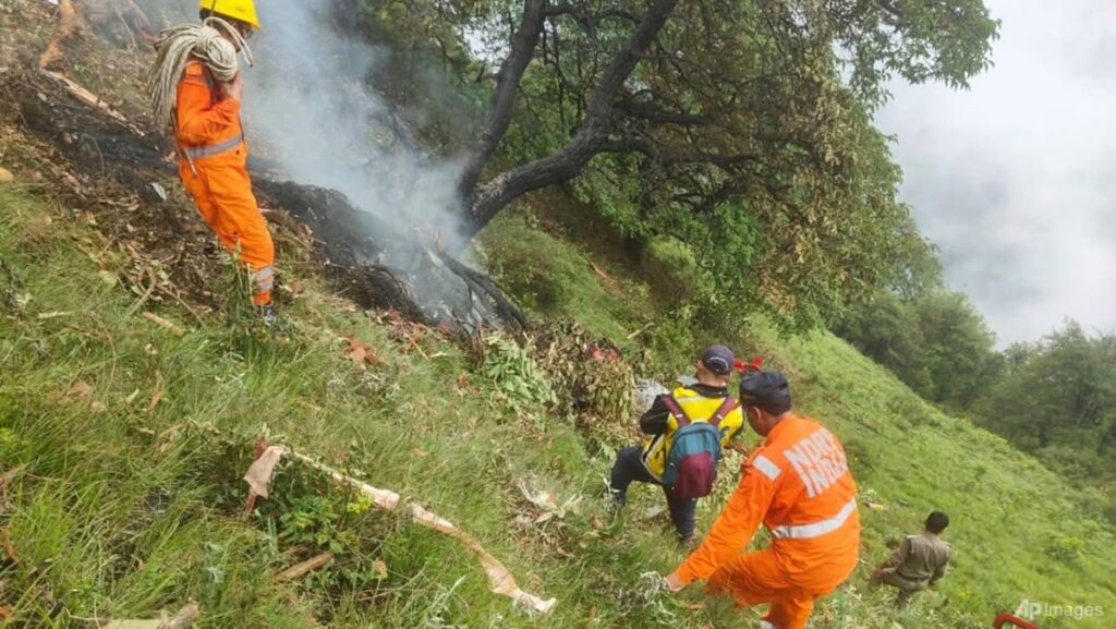 Six feared dead in helicopter crash in Indian Himalayan state