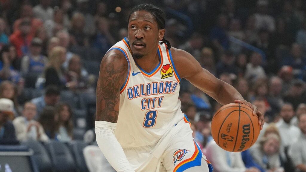 Thunder star Jalen ‘J-Dub’ Williams stretchered off court after gruesome left leg injury leaves him stunned