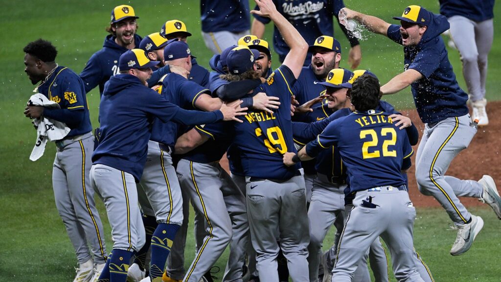 Brewers win World Series for first time in franchise history with Game 5 victory over Rays