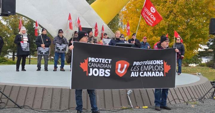 Nackawic mill workers and union push for government action as shutdown looms – New Brunswick