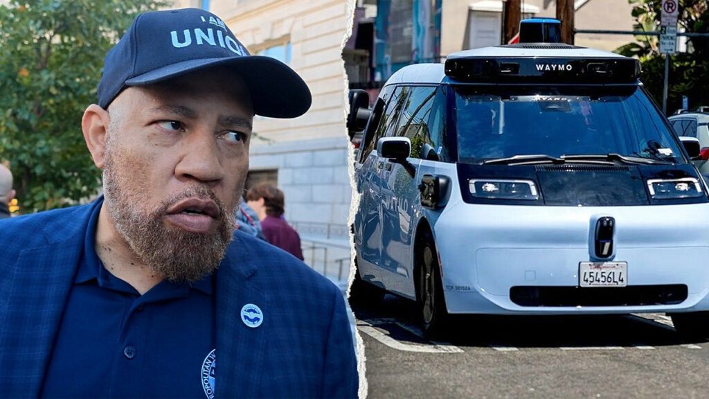 Waymo robotaxi bill in DC sparks union workers’ protest over jobs