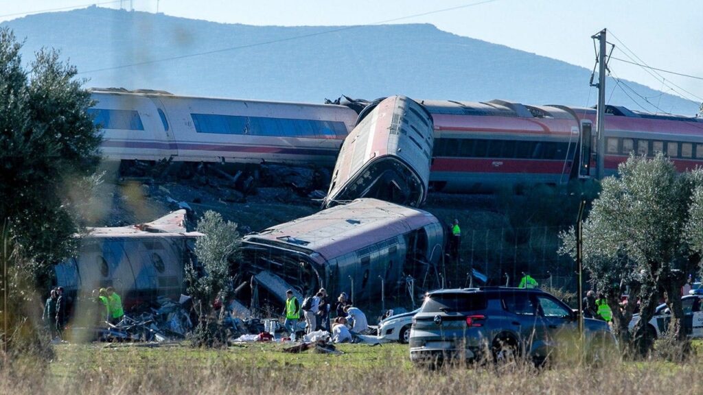 High-speed train crash in Toledo, Spain, kills at least 10 people