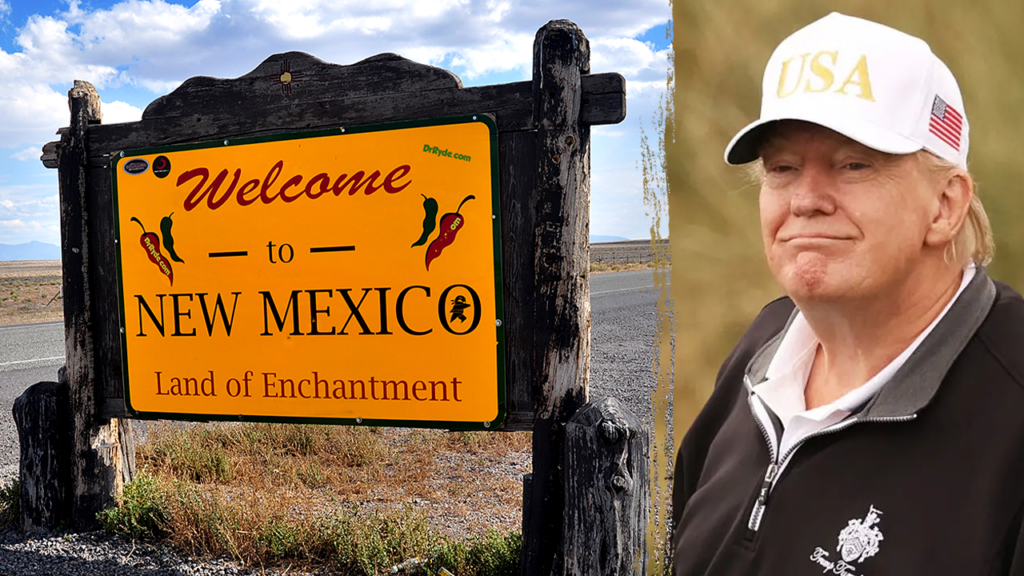 Trump urges New Mexico name change to boost home values and income