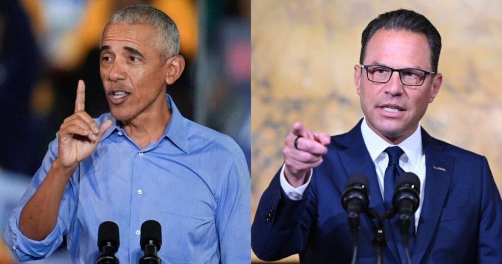 Obama throws support behind Pennsylvania Gov. Josh Shapiro’s reelection bid as former president enters midterm fray
